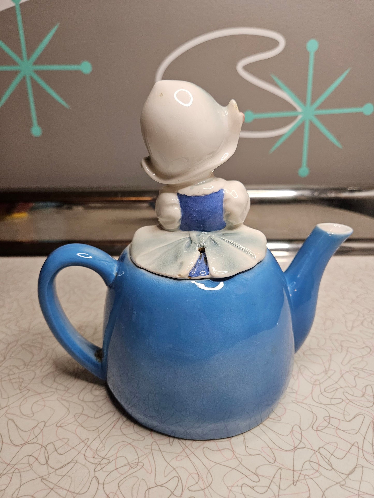 Dutch tea pot KITSCH Vintage , Tea Pots, Collectible, Kitschy, Anthropomorphic, PY, Napco, Japan, Lefton