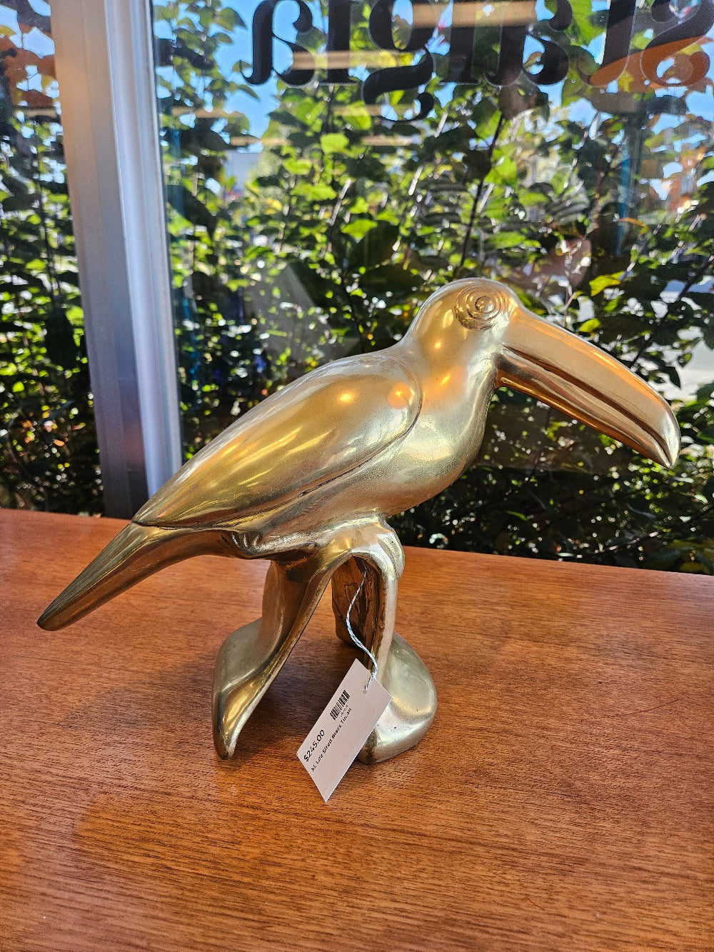 XL Life Sized Brass Toucan|10148
