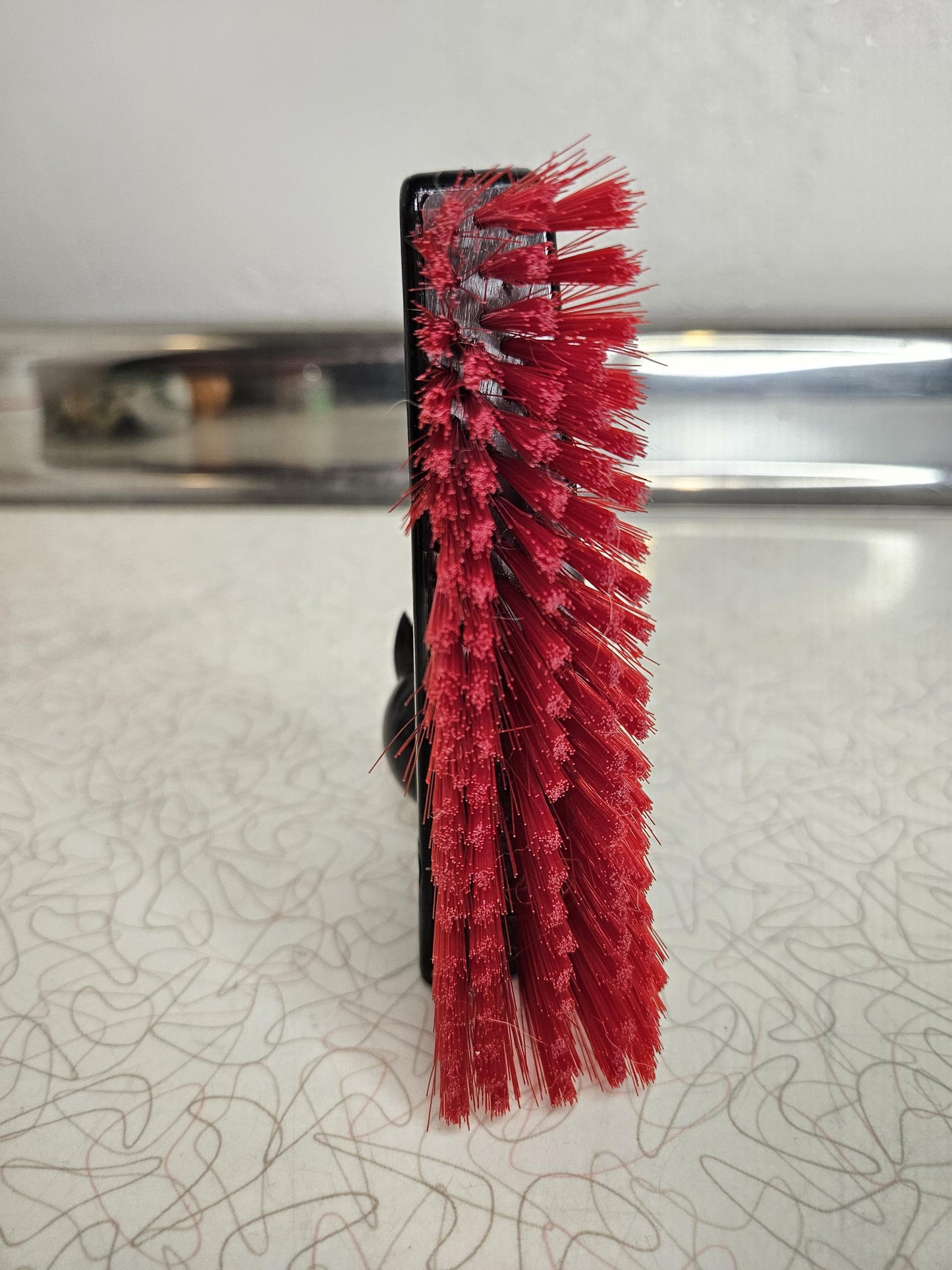 1960s MCM Black Figural Cat Clothing Lint Brush