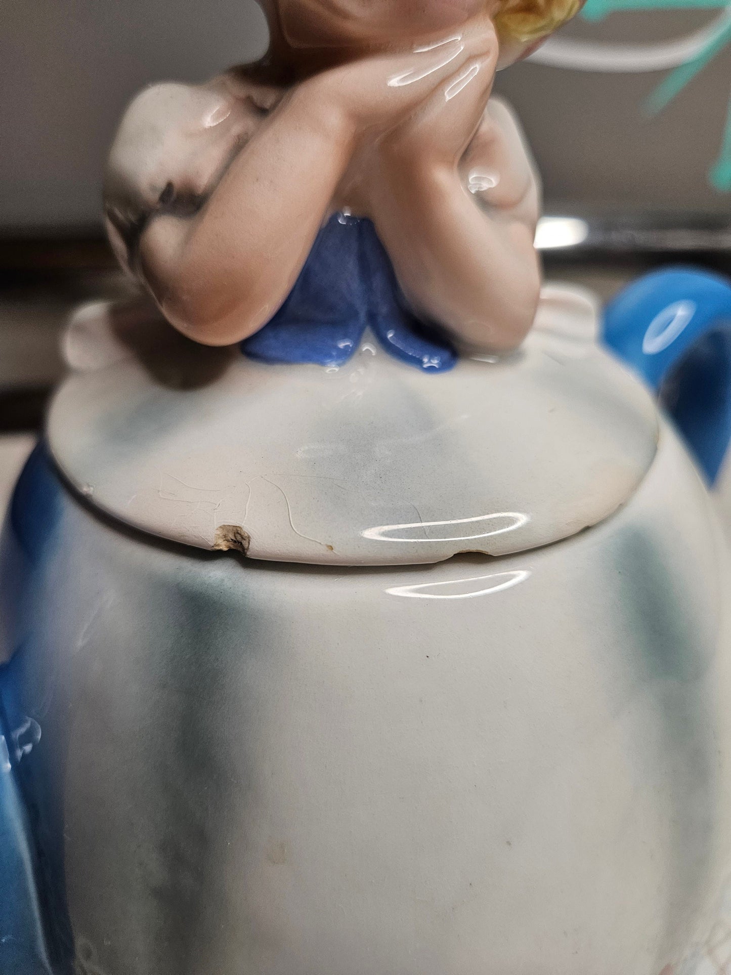 Dutch tea pot KITSCH Vintage , Tea Pots, Collectible, Kitschy, Anthropomorphic, PY, Napco, Japan, Lefton