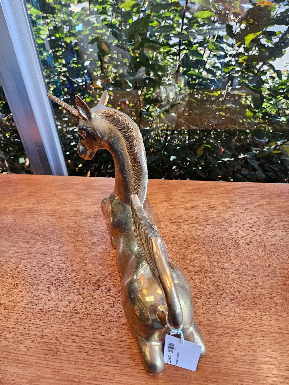 Large Brass Unicorn|10153
