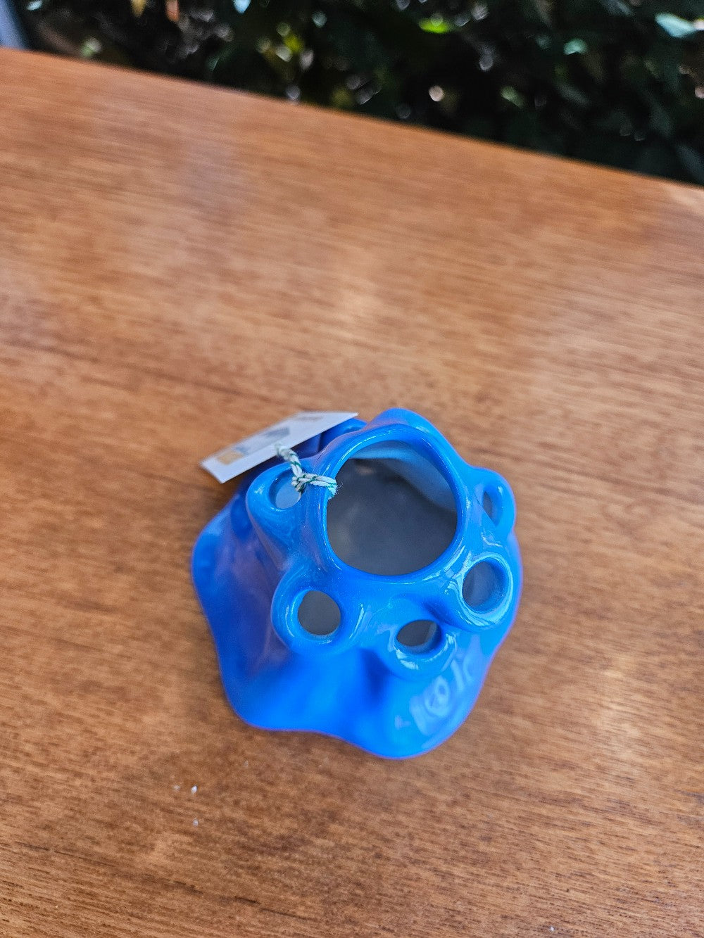 Blue Crown Ducal Stem Vase|10187