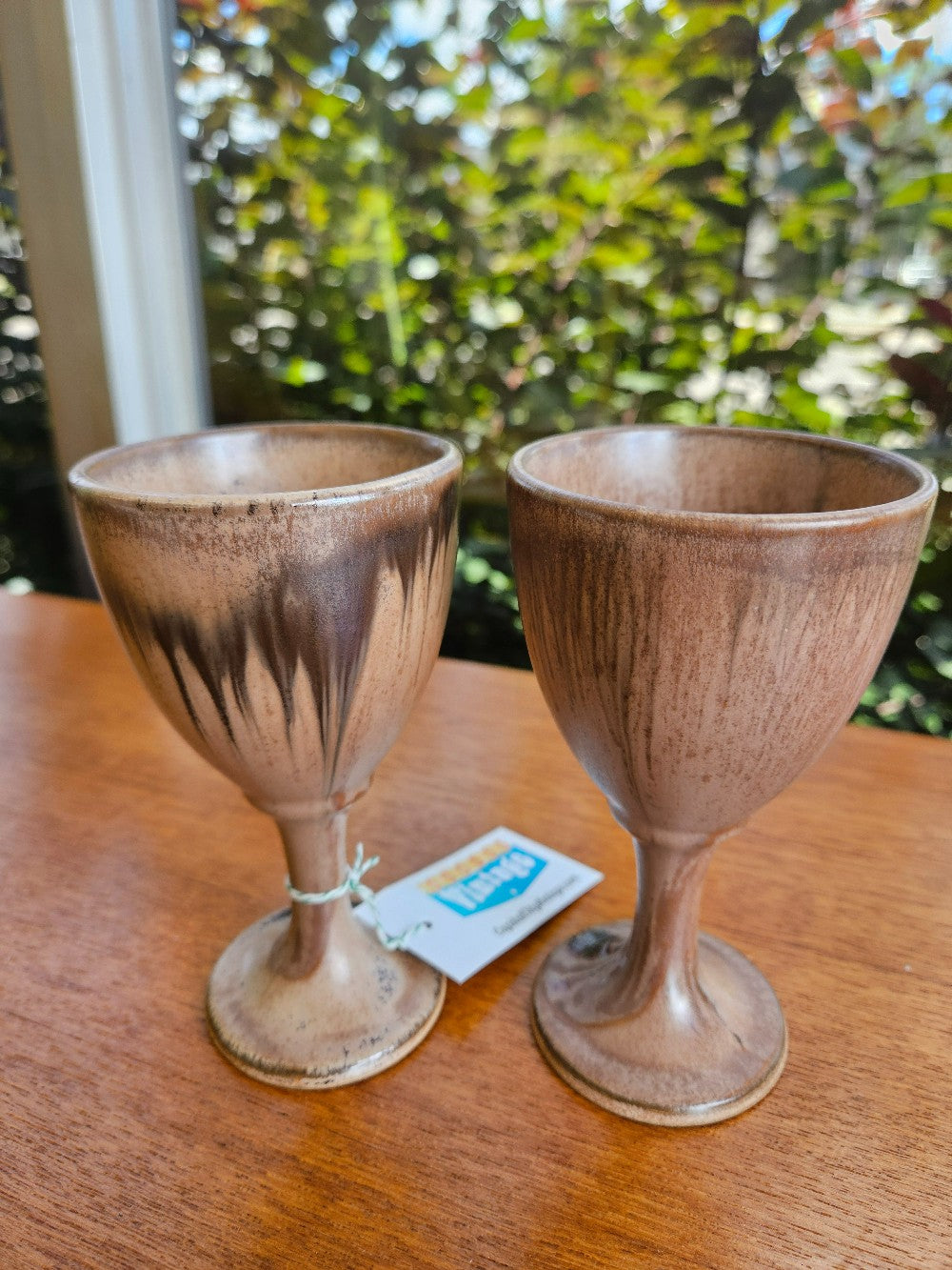 BMP in Mocha Glazed Lote, RARE, Pair of Glasses|8380