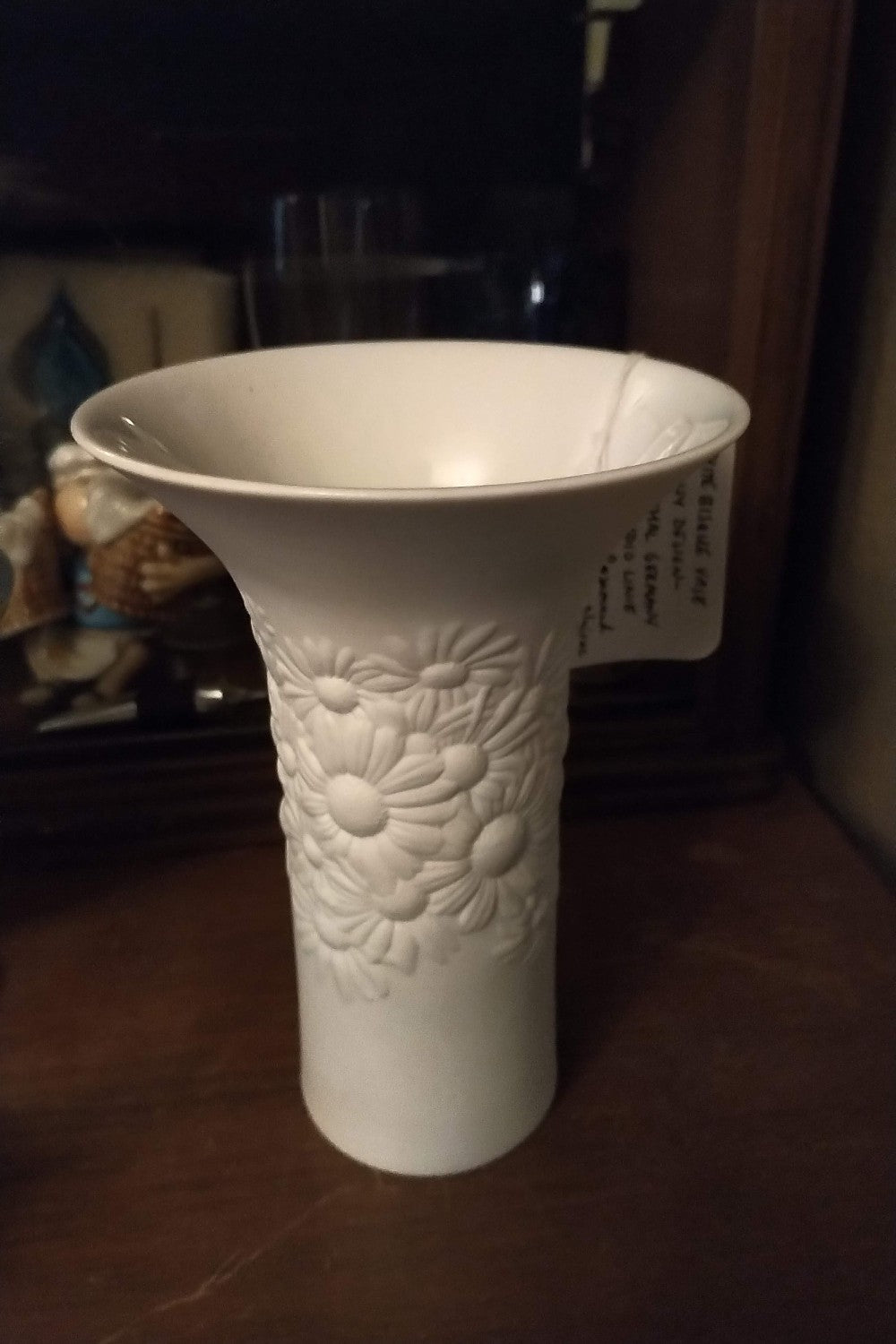White Bisque Vase - Daisy - Rosenthal Studio Linie|9993