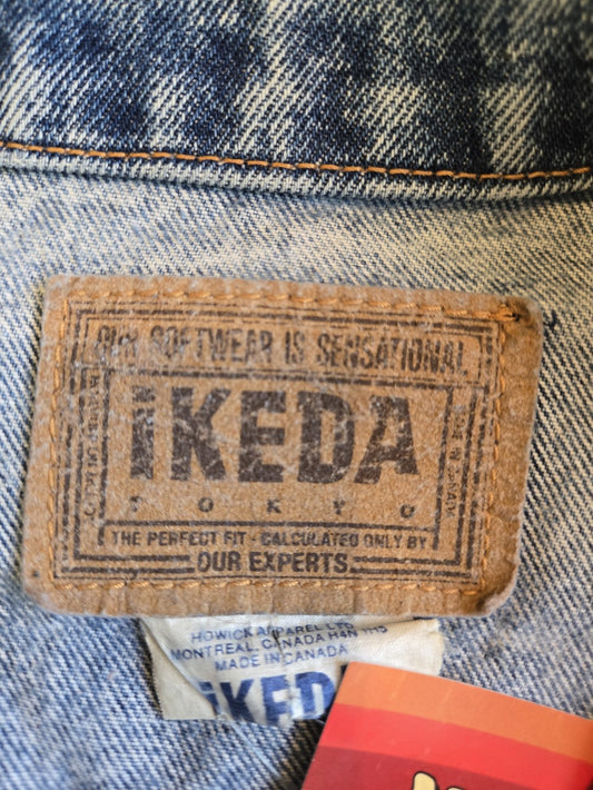 IKEDA Acid Wash Denim Jacket|10539
