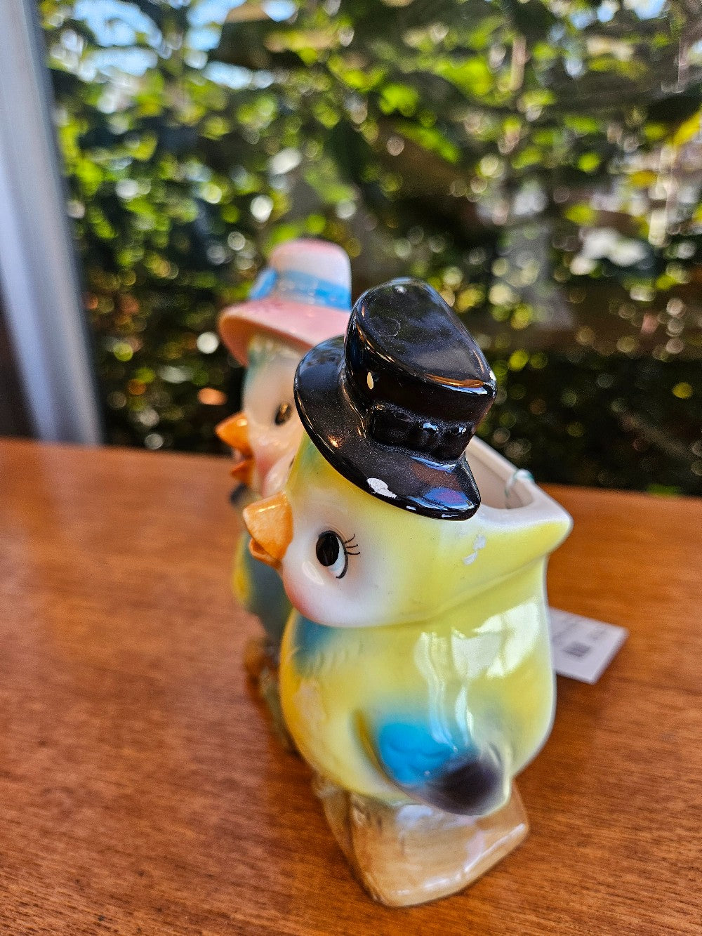 Very Rare Mr and Mrs Bluebird Planter|10179
