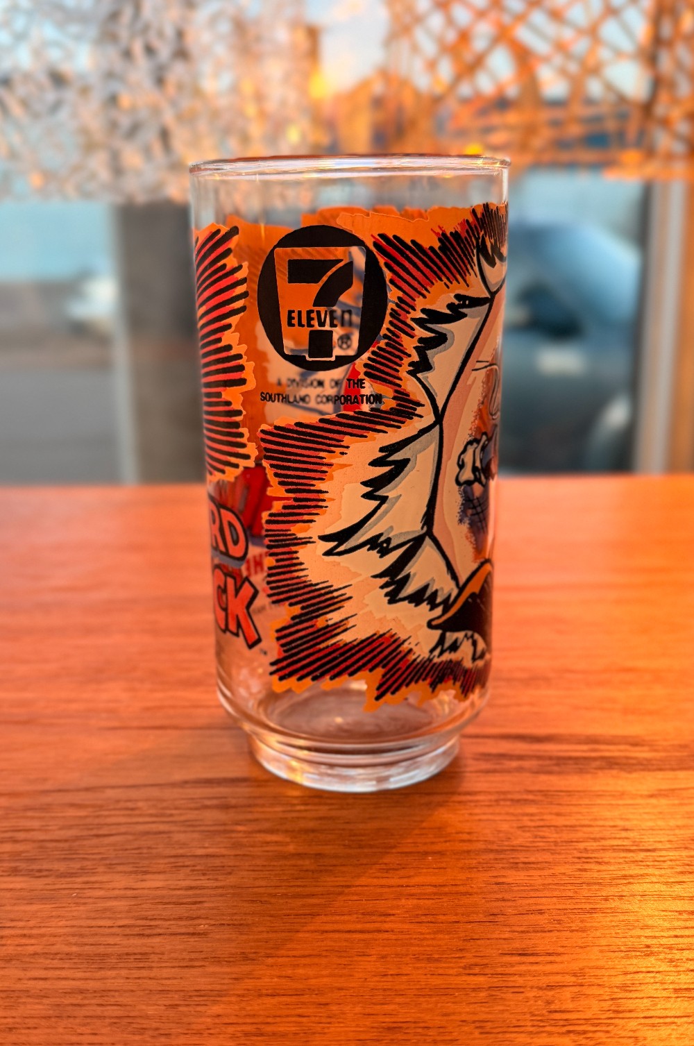 Vintage Marvel Comics Howard the Duck Drinking Glass - 1977 7-Eleven|10130