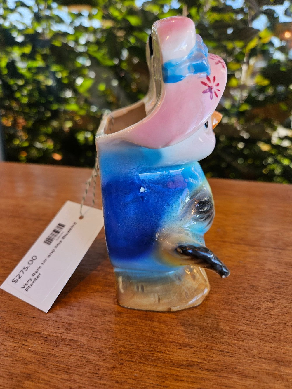 Very Rare Mr and Mrs Bluebird Planter|10180