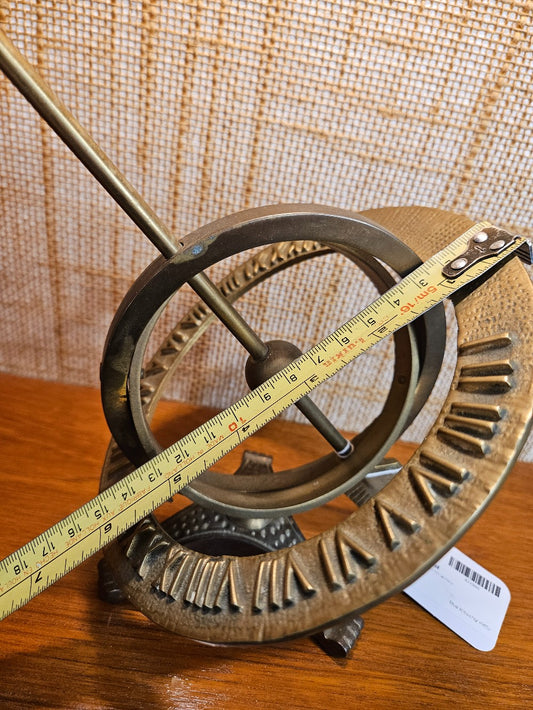 Brass Sundial|12564