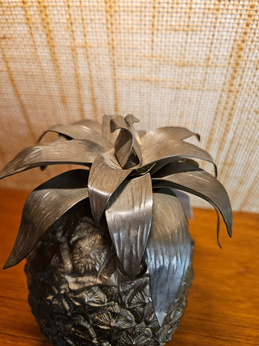 Solid brass pineapple.|12571