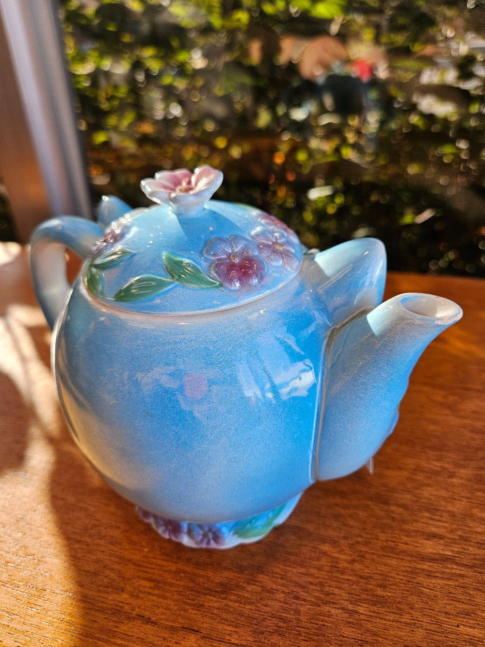 Lefton Chase the Cat Teapot|10247
