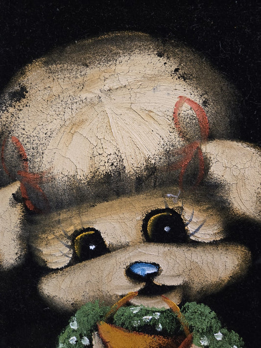 Velvet Puppy Painting|10579