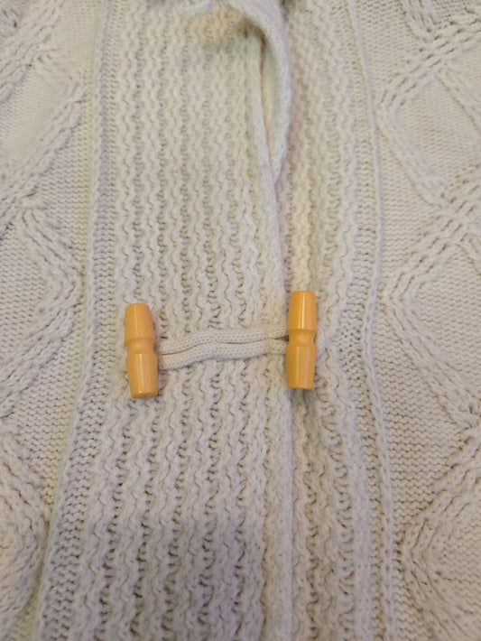 St. Michael Cream Cardigan (w/hood)|10641