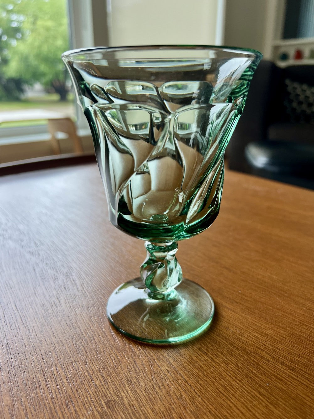 Fostoria Jamestown Green glass set|10008