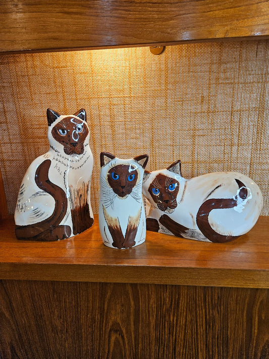 Cats by Nina Lyman - Siamese Cat Family|12733