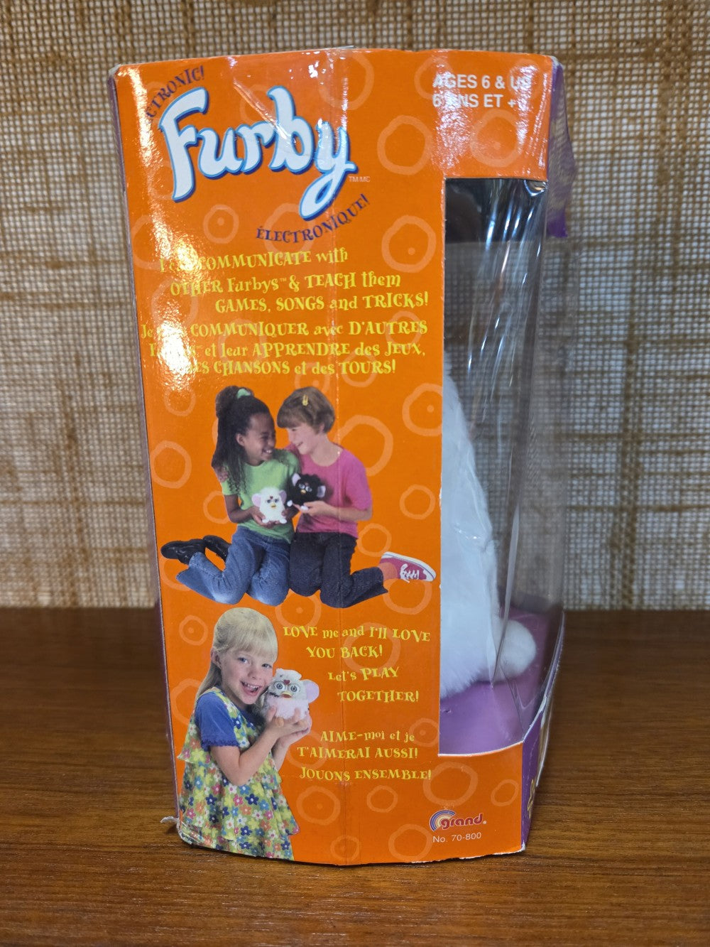 1998 "Snowball" Furby 70-800 New in Box|12930