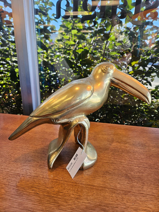 XL Life Sized Brass Toucan|10148