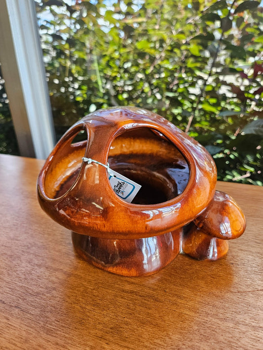 Ceramic Mushroom Planter - RARE|8376