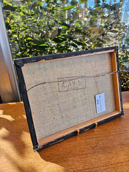 Cay Skot Canvas' Art,  Denmark Mid Century Modern Artist|10226