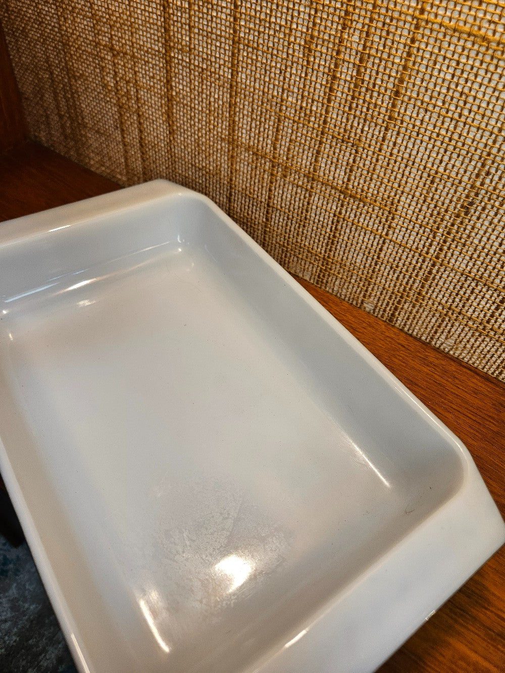 Pyrex Black Snowflake Space Saver|12693