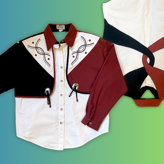 70s 1849 Ranchwear Western Button Up|9677