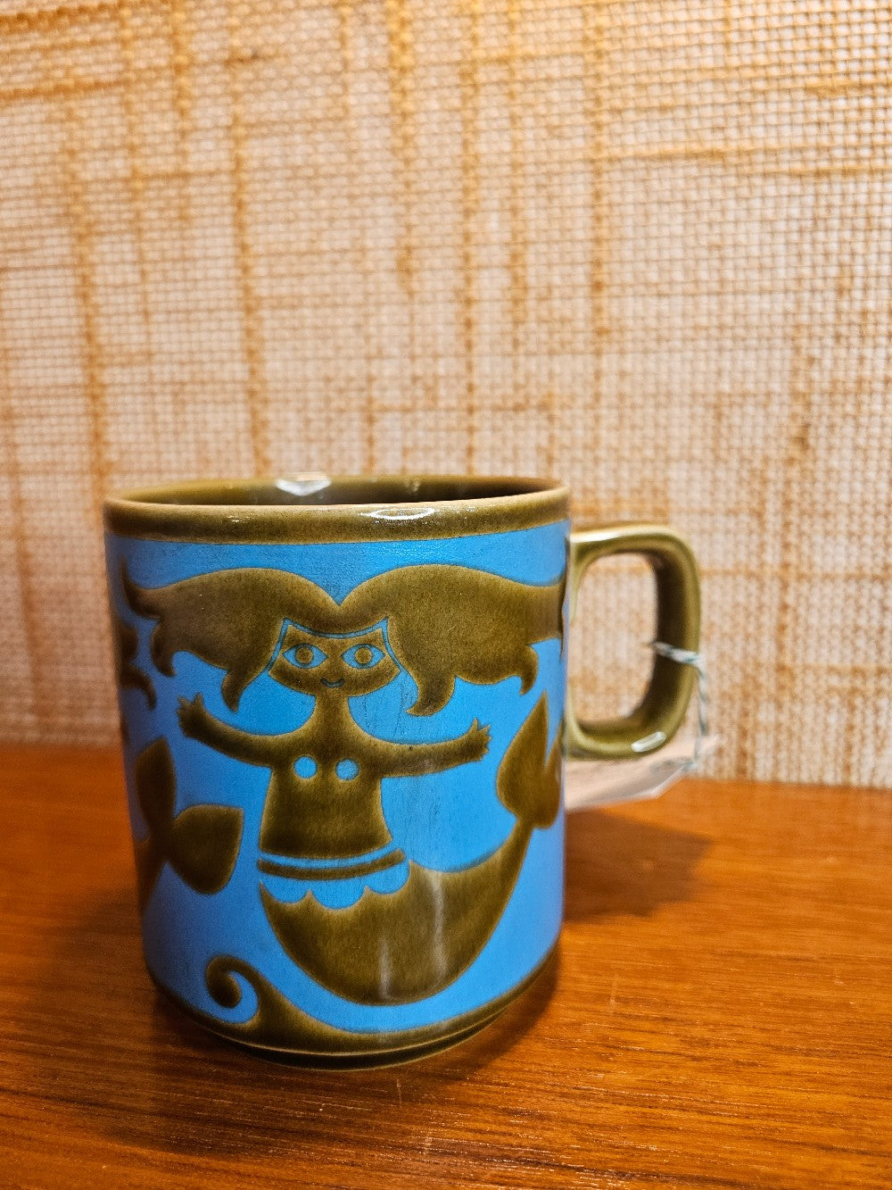 John Clapisson Hornsea Coffee Mug - Green and Blue Mermaid|12622