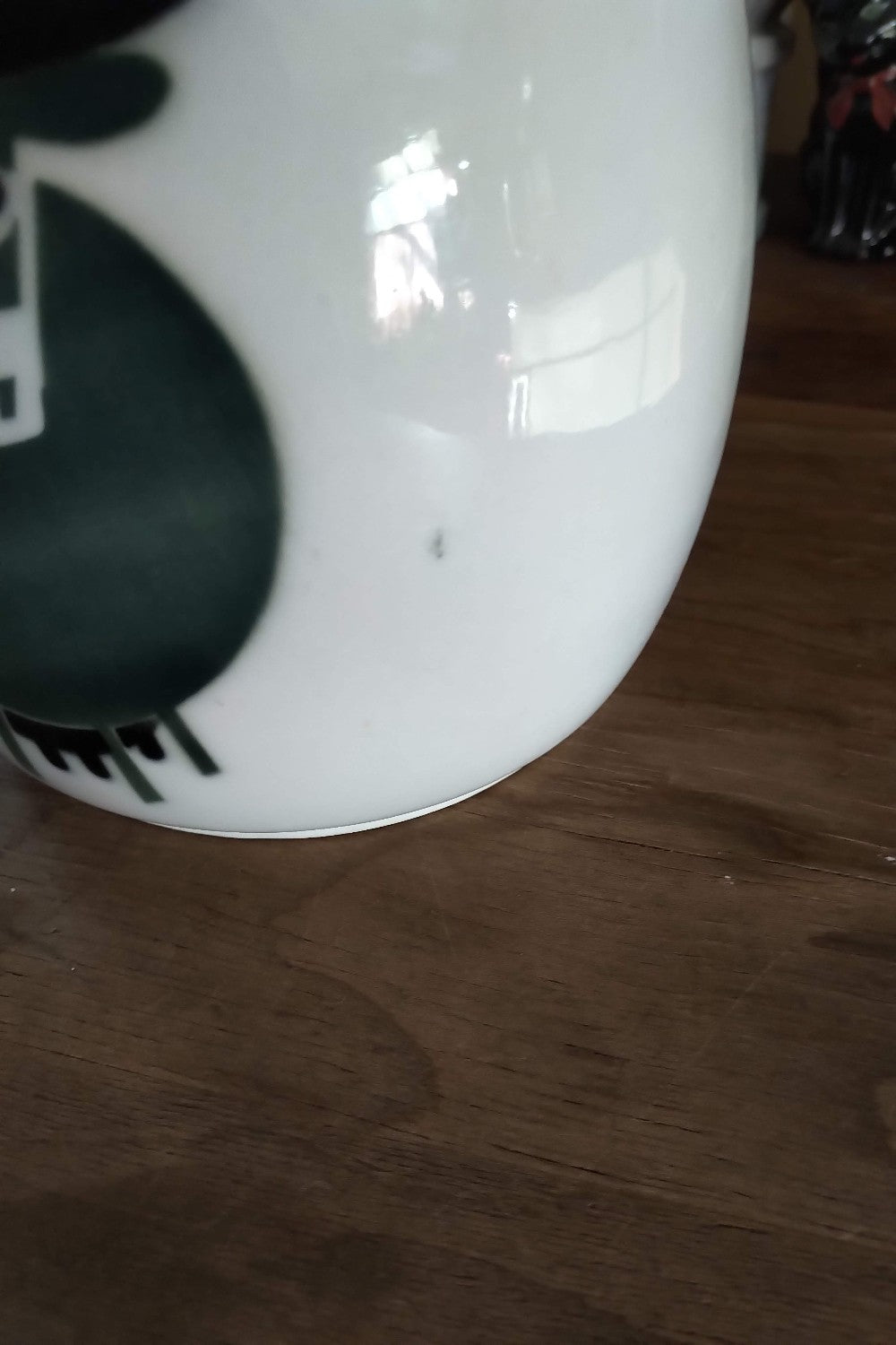 Arabia Jug / Pitcher 6.5" - Green/Grey	Bull Design|10661