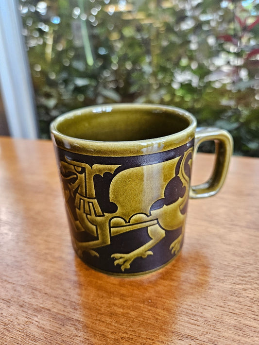 Vintage Hornsea Pottery Dragon Mug|8170