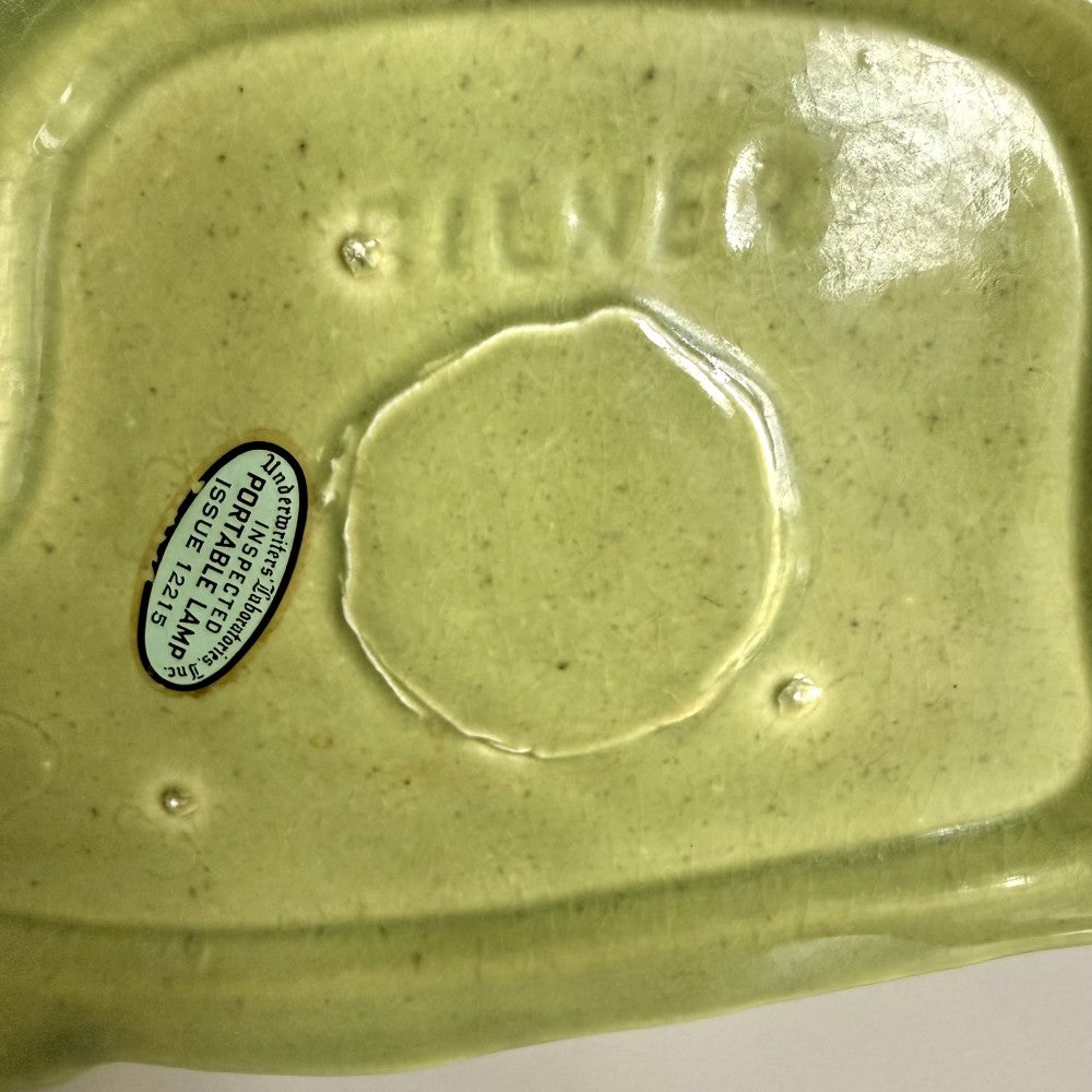 Ceramic Fish Planter Lamp by Gilner Pottery, 1950s|11110