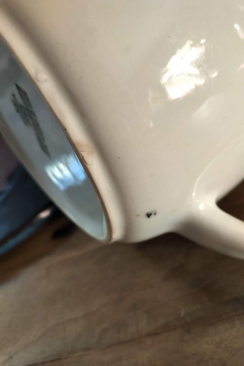 Arabia Jug / Pitcher 6.5" - Green/Grey	Bull Design|10663