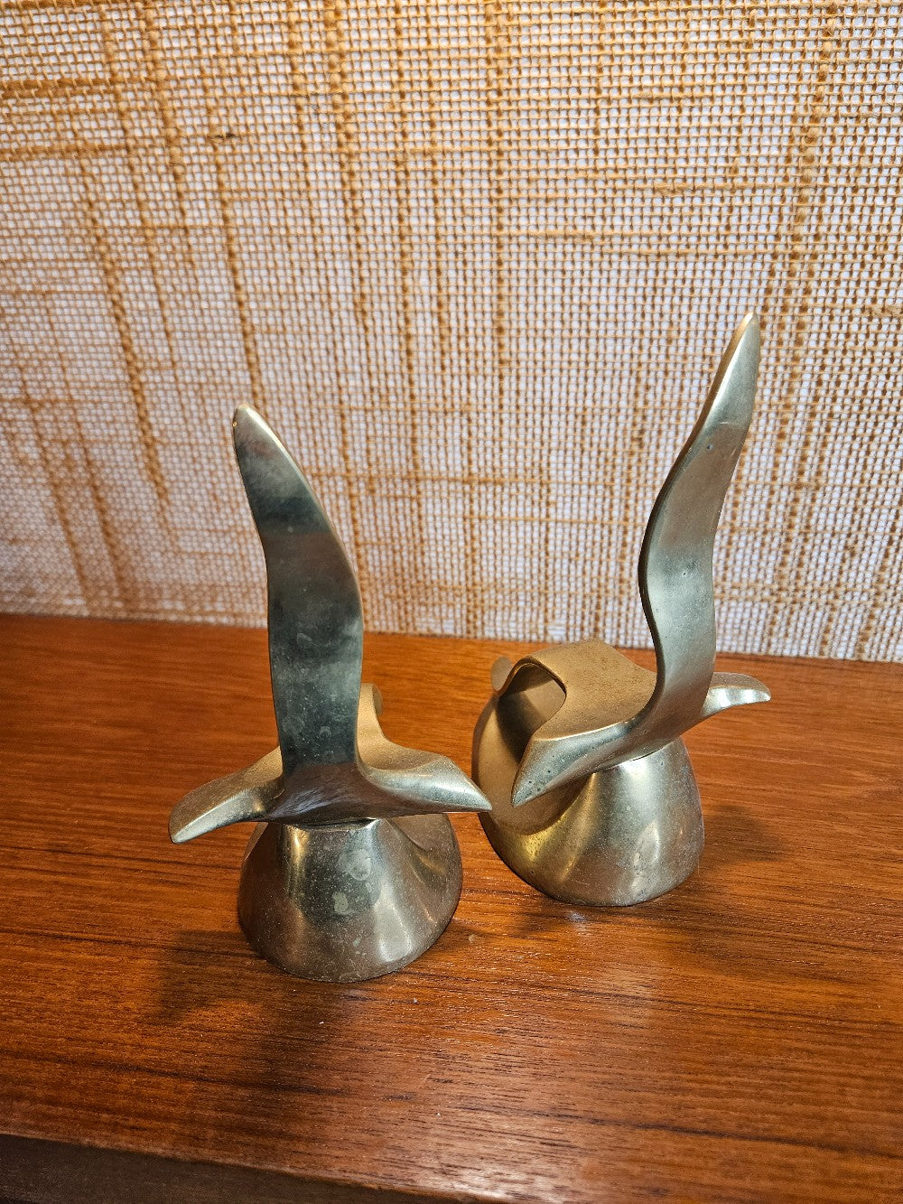 Brass Seagull Bookends|12847