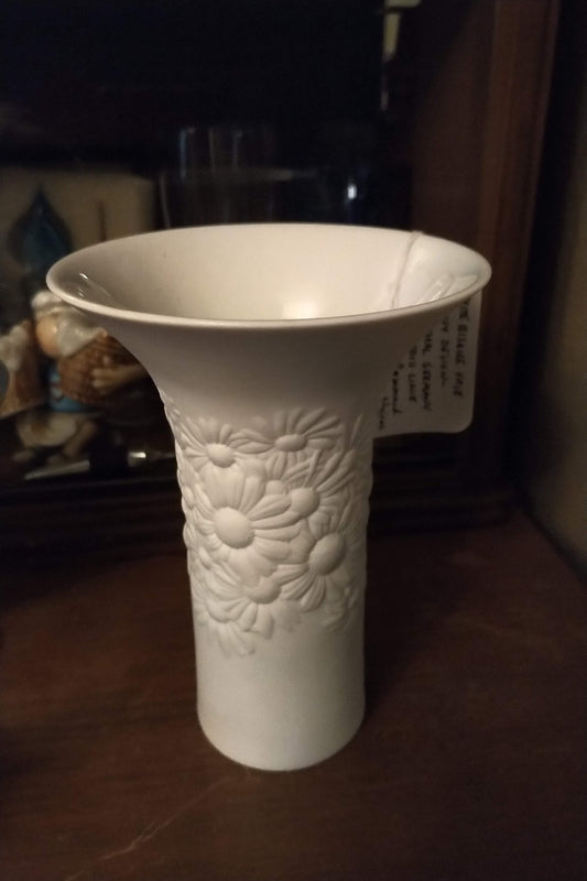 White Bisque Vase - Daisy - Rosenthal Studio Linie|9993
