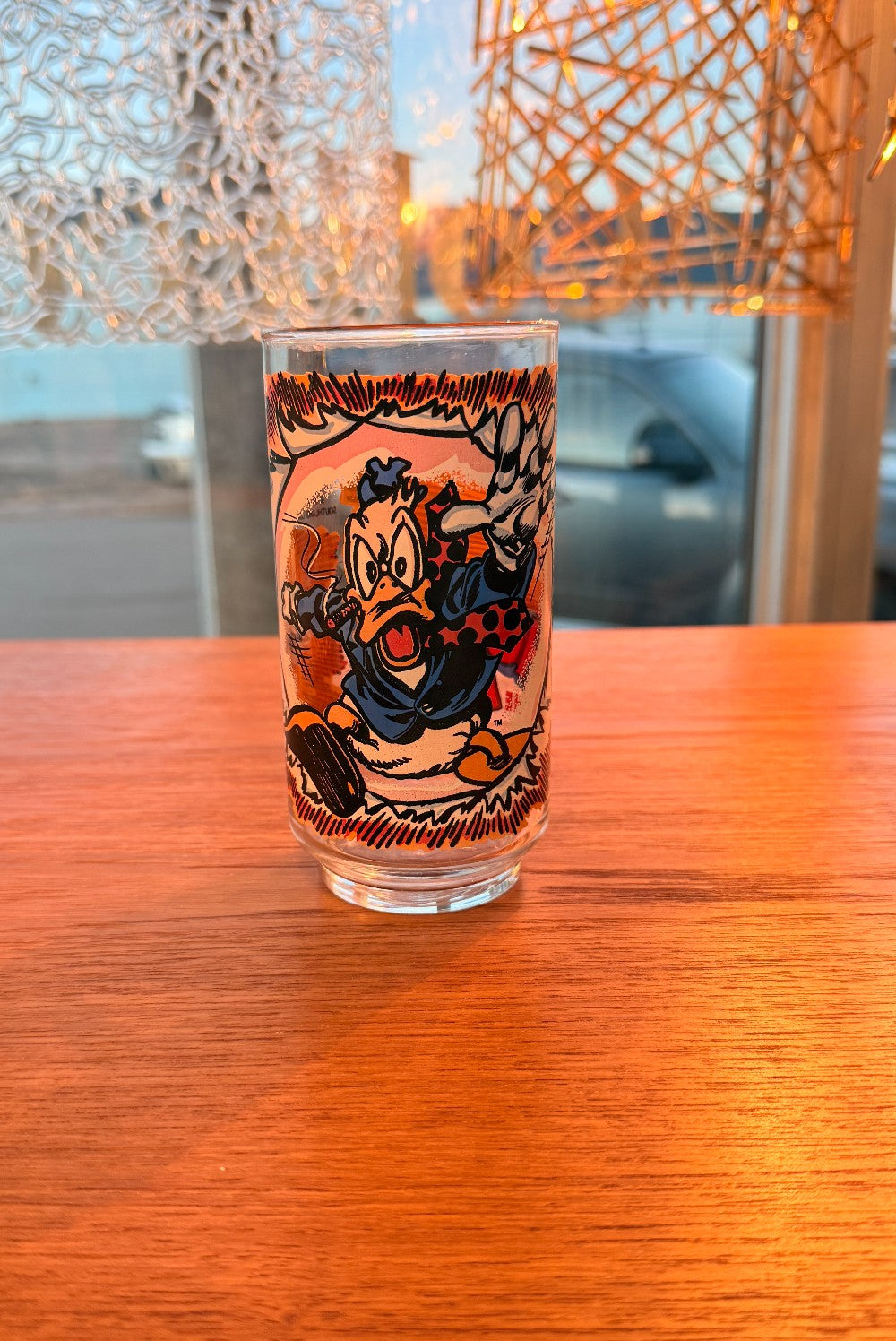 Vintage Marvel Comics Howard the Duck Drinking Glass - 1977 7-Eleven|10128