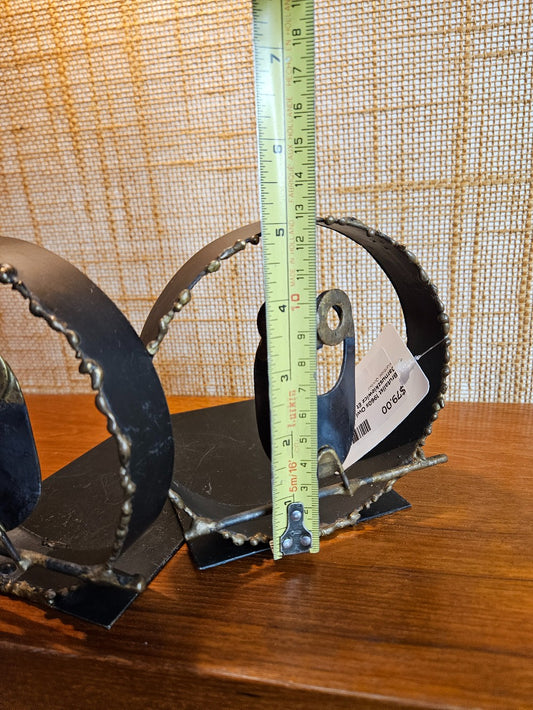 Brutalist 1960s Owl Bookends - Jarnuszkiewicz Et Michel - Pair (2)|12800