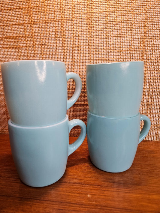 Hazel Atlas Robins Egg Blue - Single Mug|12526