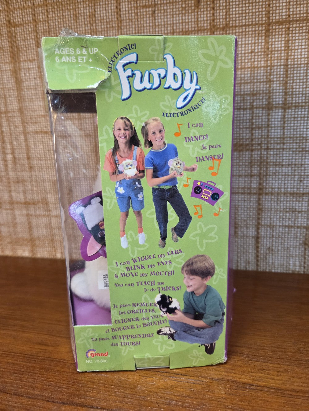 1998 "Snowball" Furby 70-800 New in Box|12931