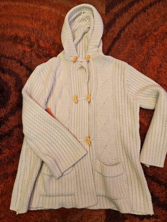 St. Michael Cream Cardigan (w/hood)|10640