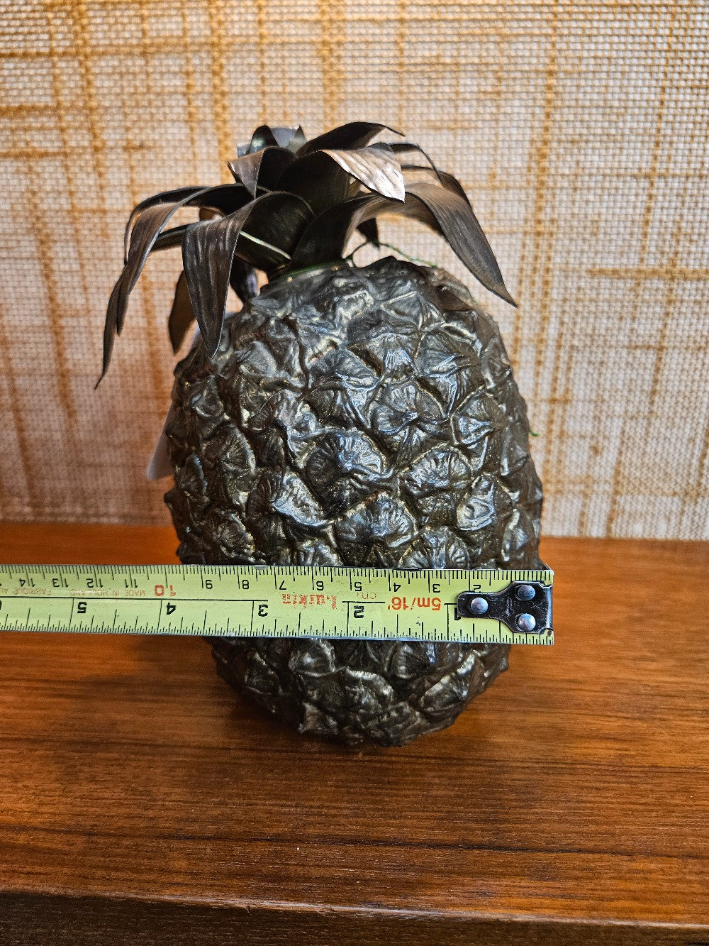 Solid brass pineapple.|12568