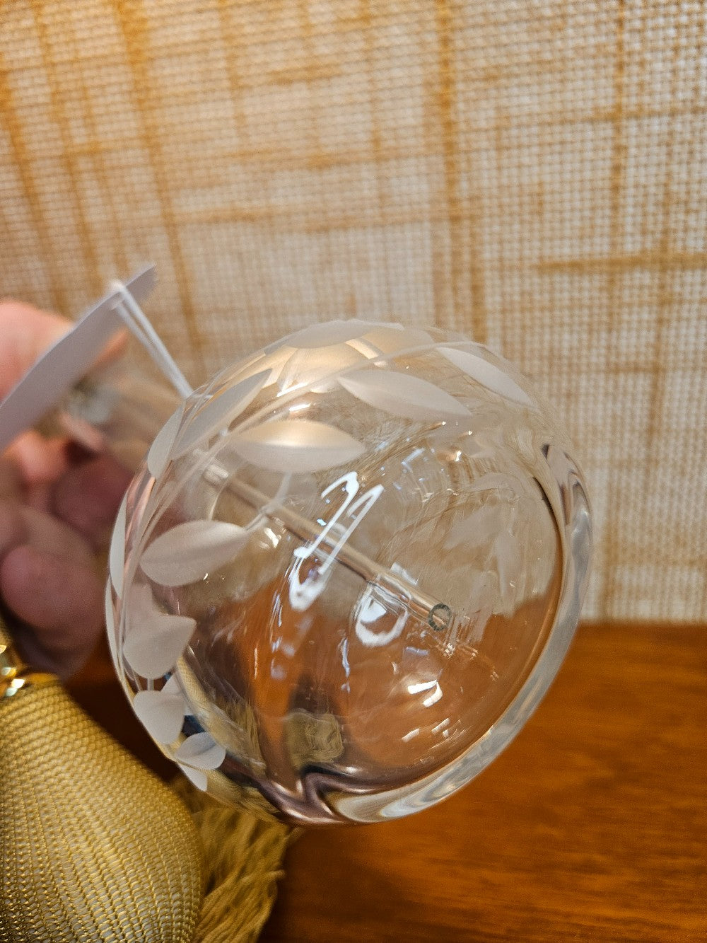 Cut Crystal French Perfume Bottle|12559