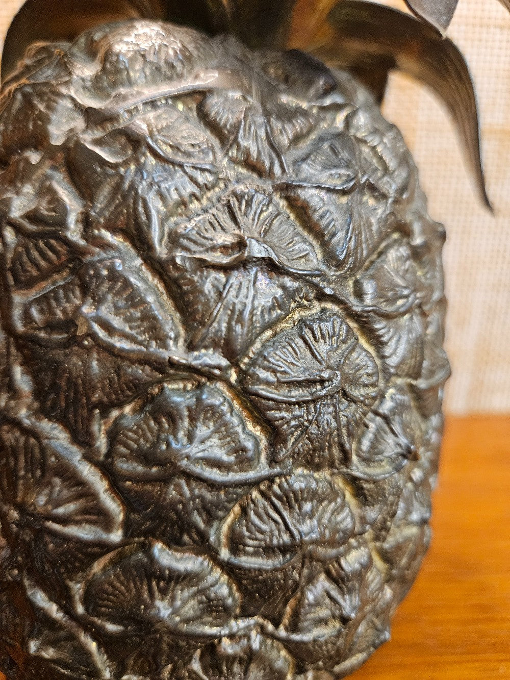 Solid brass pineapple.|12570