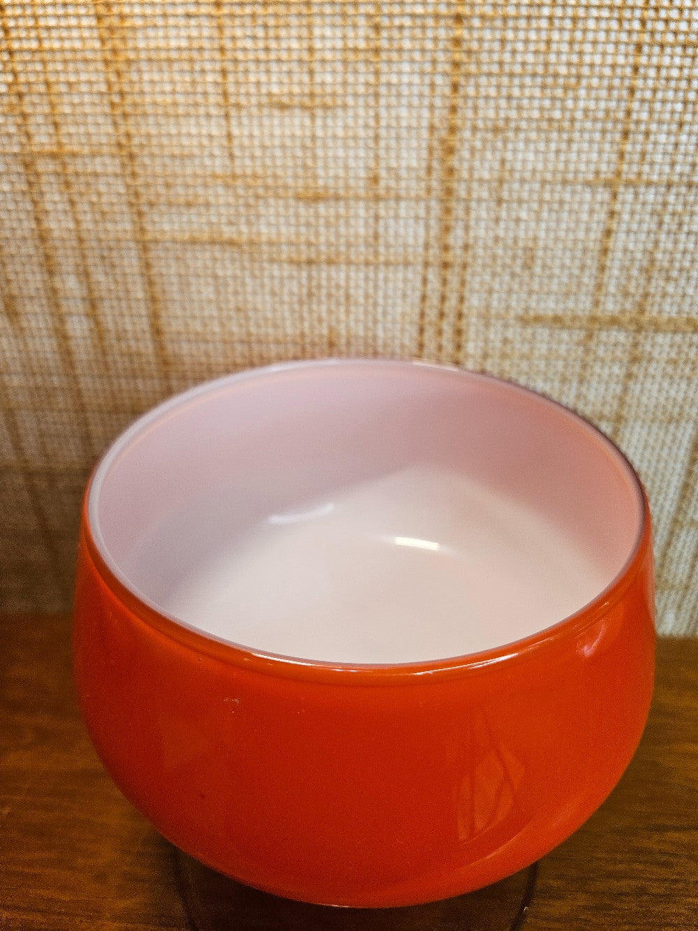 Empoli Orange Circus Tent Apothecary Jar|12681