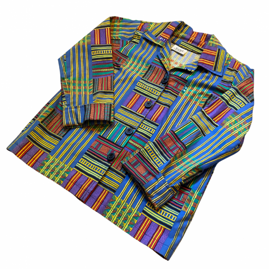 70s Scott Multicolor Striped Jacket|9318