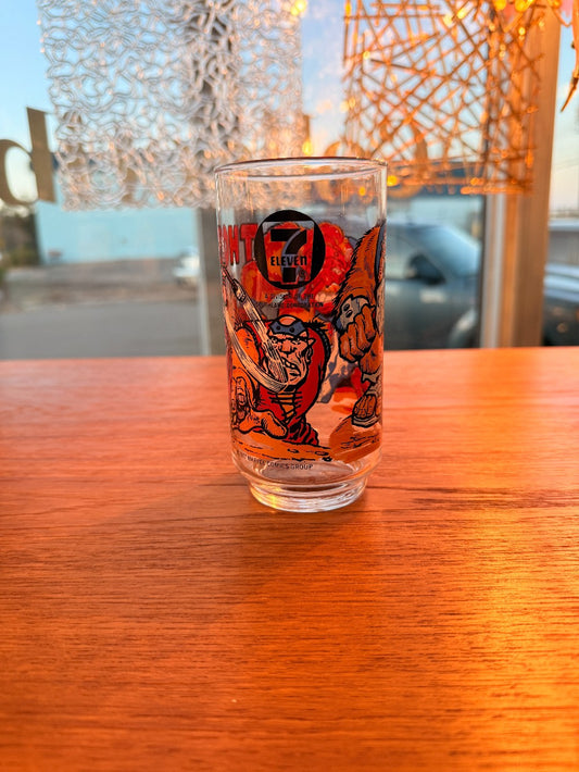 Vintage Marvel Comics Mighty Thor Drinking Glass - 1977 7-Eleven|10131