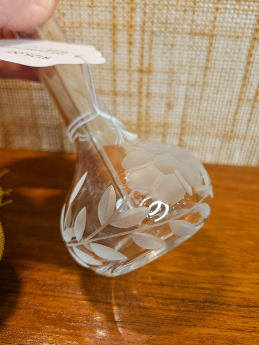 Cut Crystal French Perfume Bottle|12557