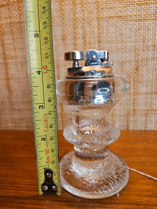 Glass ring table lighter|12885