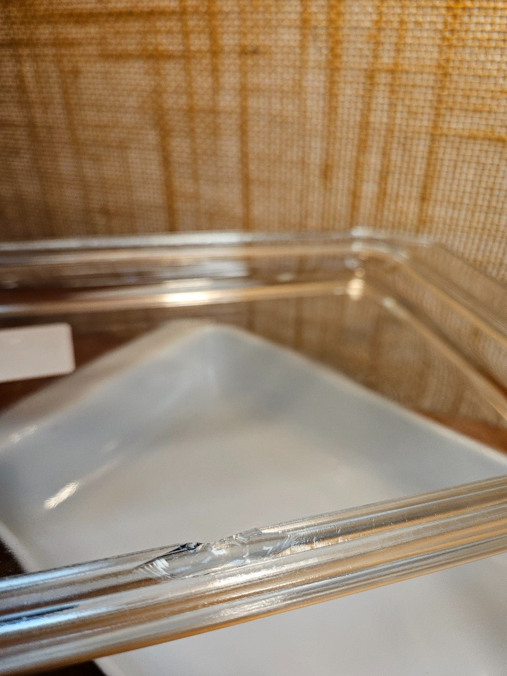 Pyrex Black Snowflake Space Saver|12691