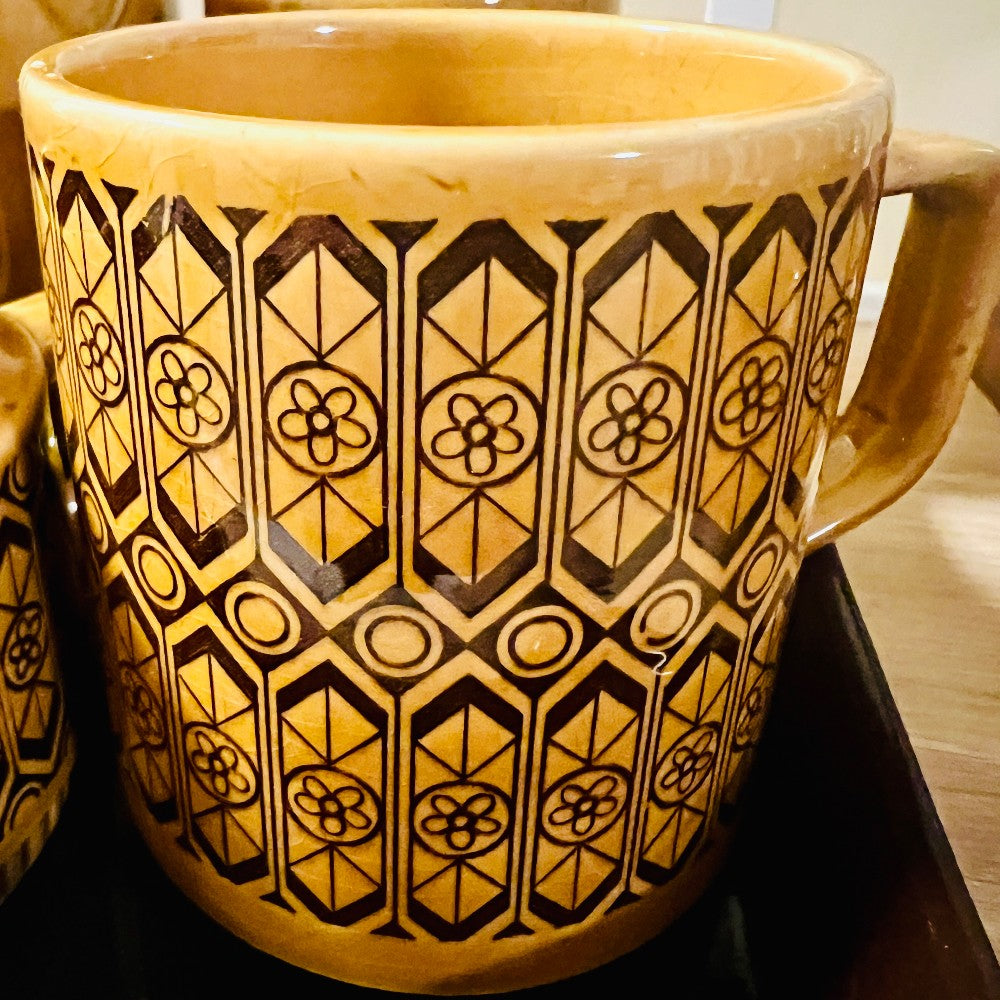 Vintage Japanese stoneware coffee/tea set|12940