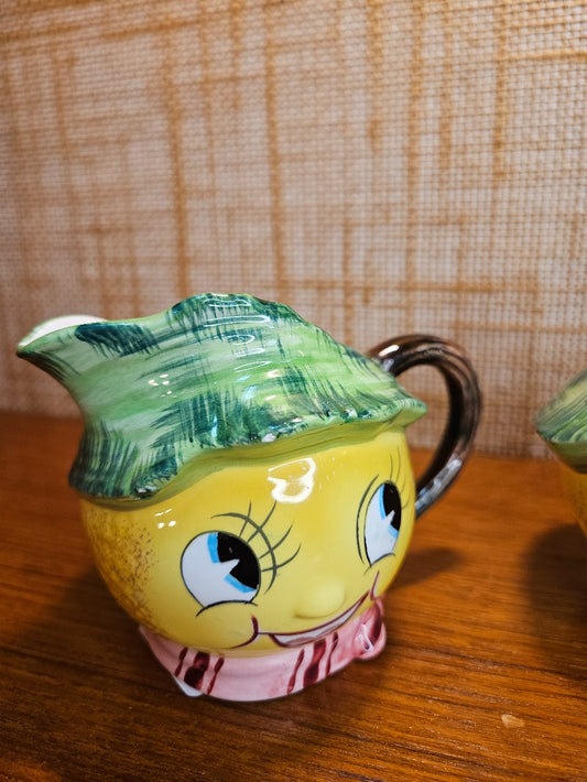 Py Japan Lemon Cream & Sugar Set|12599