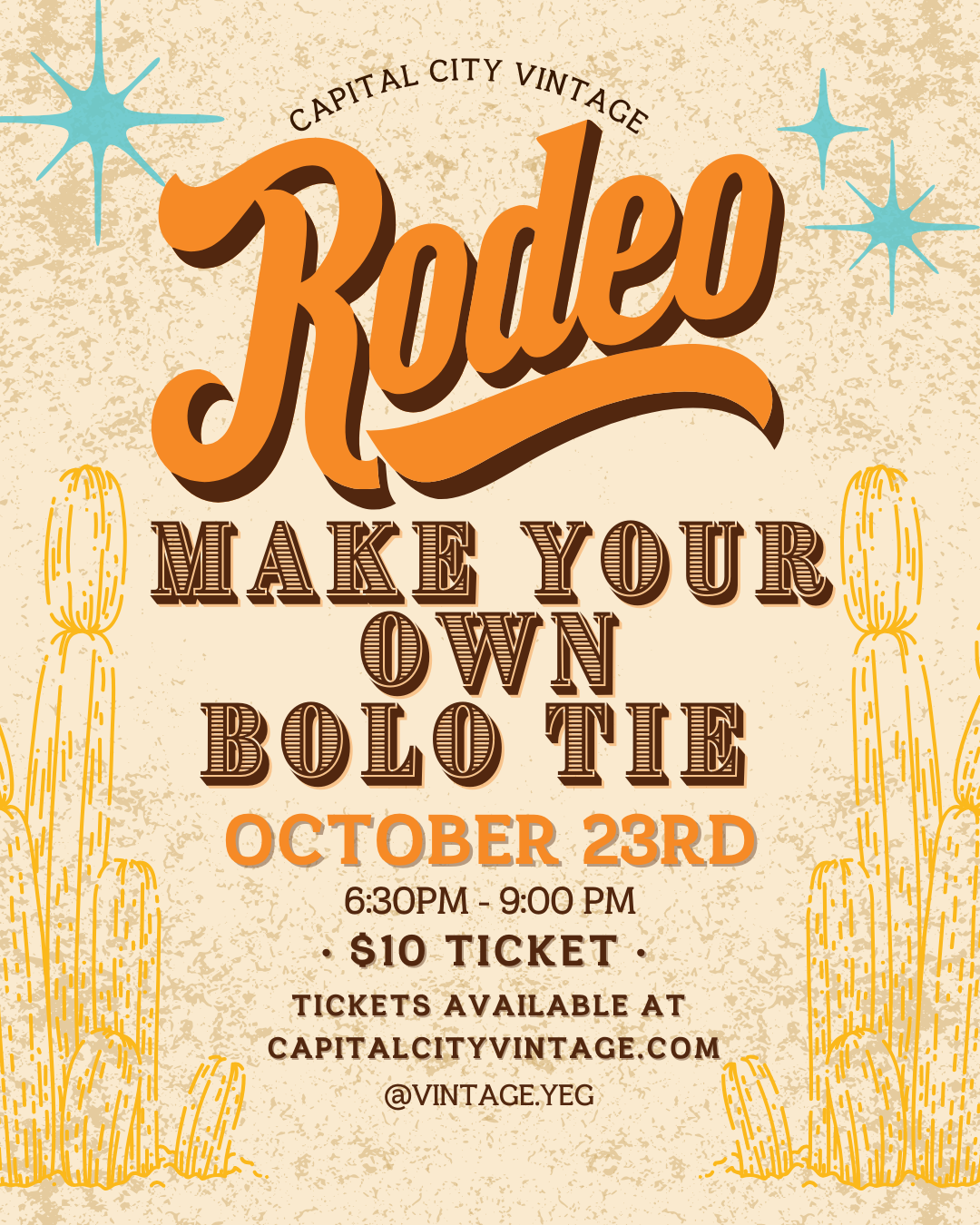 Ticket - Make Your Own Bolo Tie